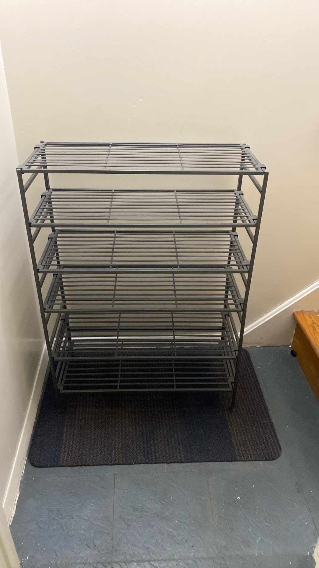 Sturdy Metal shoe rack