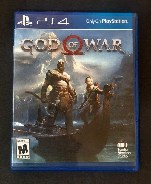 GOD OF WAR PS4 - COMPLETE WITH CASE AND DISC