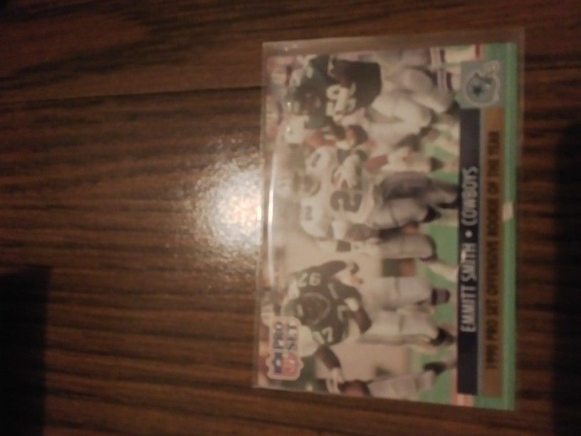 Emmitt Smith Rookie Card