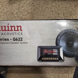 New Quinn AcousticS 6.5 Component Speakers - $100 Box. 