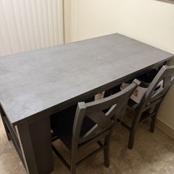 Grey Dining Table 