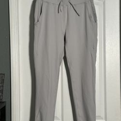 Alphalete Grey Nylon Joggers Women's Medium