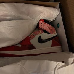 Nike Air Jordan 1 Retro High Og Spider-Man Spider Verse Men’s Size 10.5