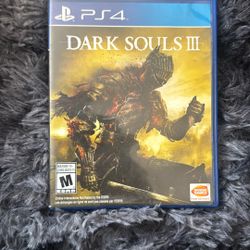 Dark Souls 3 PS4 Game 