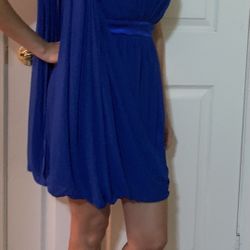 Blue Short Dress