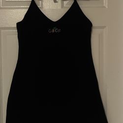 Cancun Black Casual Dress Size XL 