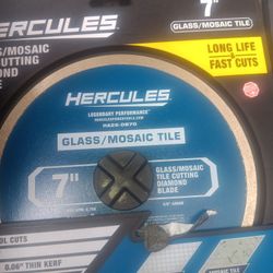  X4 Hercules 7 Inch saw blades (New)