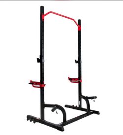Squat Rack With Pull Up Bar
