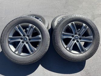 Ford F150 rims/tires 20” Hankook 275/60/20 around 50% life
