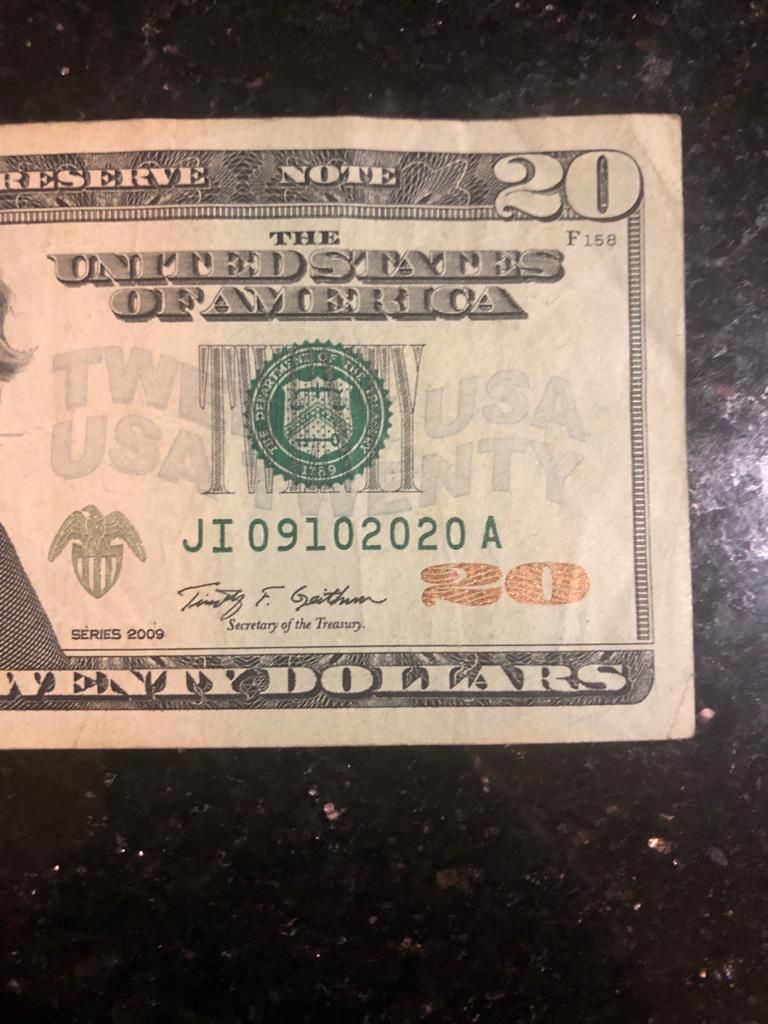 Birthday serial number 09/10/2020