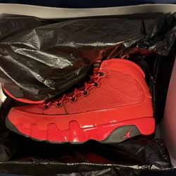 Air Jordan 9 Retro Chile Red Mens Size 10.5