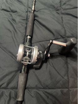 Penn fathom 2 speed size 10 on a jigging world onyx rod