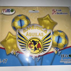 Club America balloons