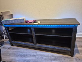 Tv stand with led