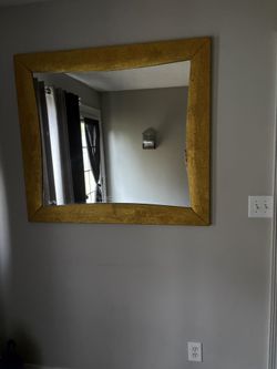 Extra Large Gold Glitter Mirror