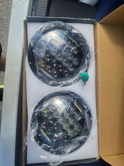 7 inch jeep headlights/ fog lights