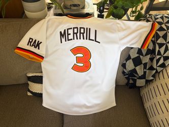 Padres Jackson Merrill Jersey Men’s Large