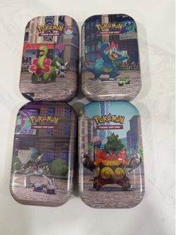Pokemon Lumiose City mini tins