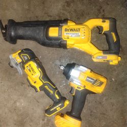 DeWalt tools together
