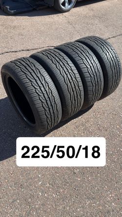 (4)225/50/18 Toyo Extensa HP
