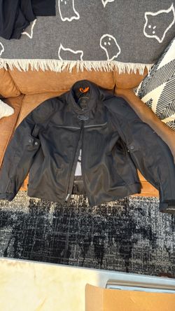 REAX ALTA MOTORCYCLE JACKET - LARGE - 40/ORO