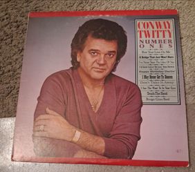 Conway Twitty Number Ones Vinyl Record LP