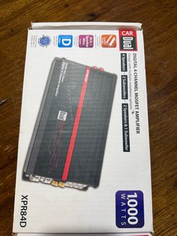 Dual Digital 4 channel mosfet amplifier 1000watts