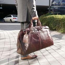 Leather Travel Bag 