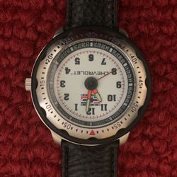 Watch With Straps Leather 