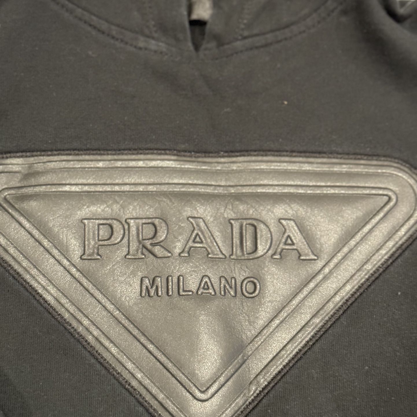 Prada black shirt size 10/11