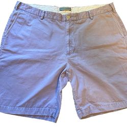 Peter Millar Men's Shorts 42 Lavender Golf Walking Outdoor Chino