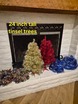 Tinsel Christmas Decor