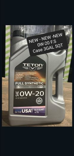 Special Price Motor Oil Synthetic case 3GAL 5QT