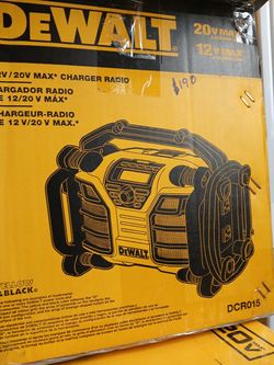 Dewalt new radio charger