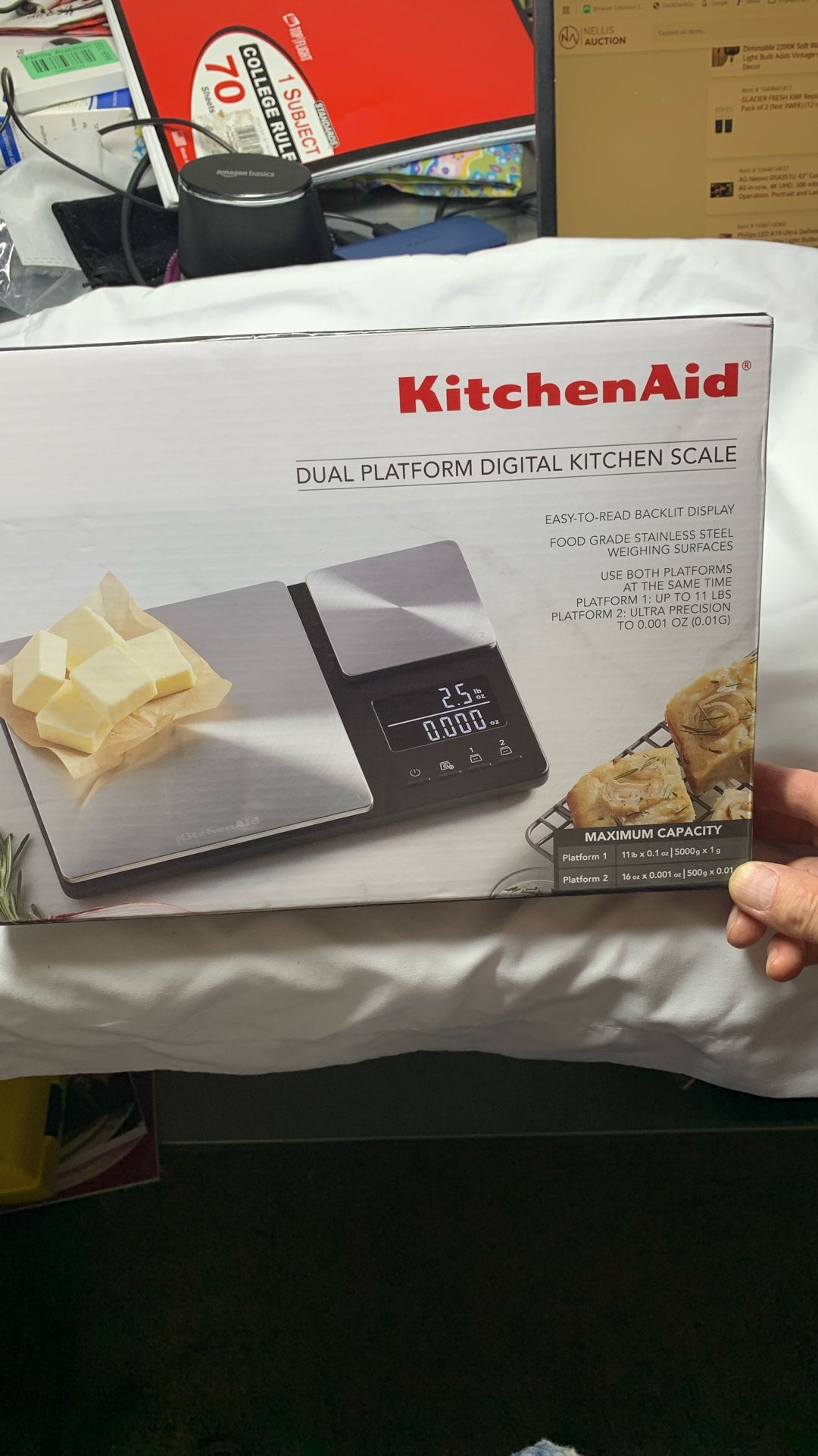 Kitchenaid Dual Platform Kitchen Scales