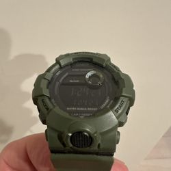 Gshock Gbd-800 Army Green Watch