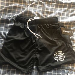 Eric Emanuele Black Shorts 