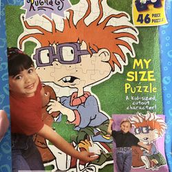 1997 RUGRATS 3 Feet Tall Puzzle Of Chucky Never Opened