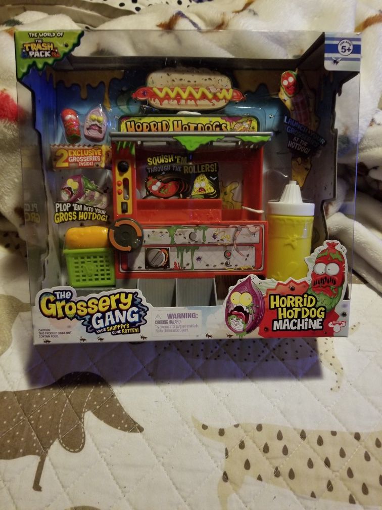 The Grossery Gang Horrid Hotdog Machine Toy