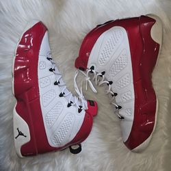 Men's Air Jordan 9 Retro "WHITE GYM RED" 2019 - Size 13 - (302370- 160) shoes