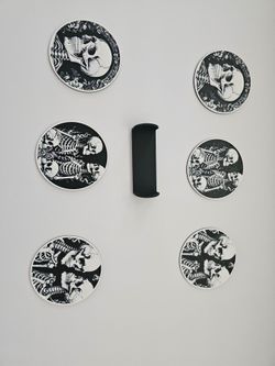 Skeleton coasters