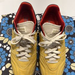 Adidas Wales Bonner Adidas Samba Suede MN Navy/Gold Sz 9