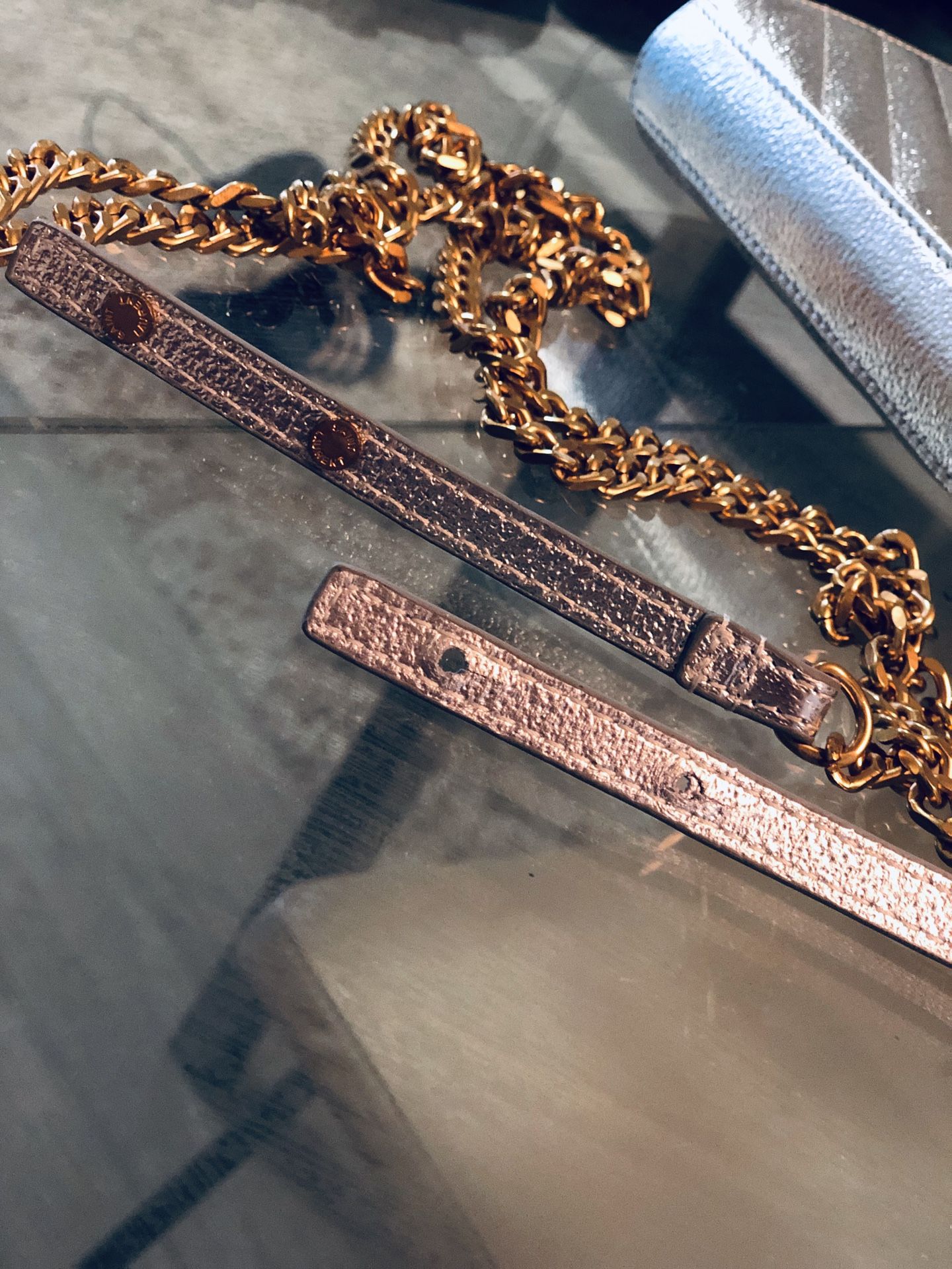 Ysl Monogram Clutch Insert With Chainsaw Chain Paul Smith