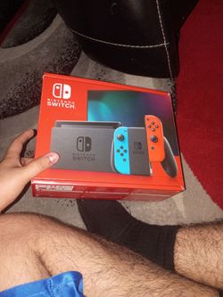 Trade for 3ds xl Brand New Nintendo Switch V2 (Neon Blue/Red) - Factory Sealed / Never Opened