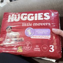 Huggies Little Movers Size 3 