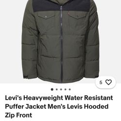 Levis Heavy Weight Puffer