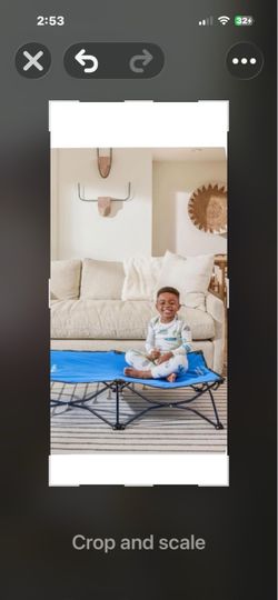 Kids portable cot