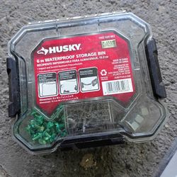 Husky 6 In Waterproof Storage Bin