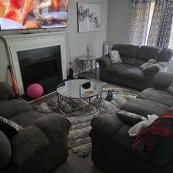 Sofa And 2 Loveseats 