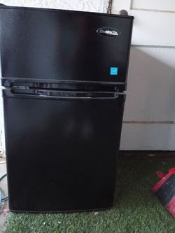 Mini Black Refrigerator